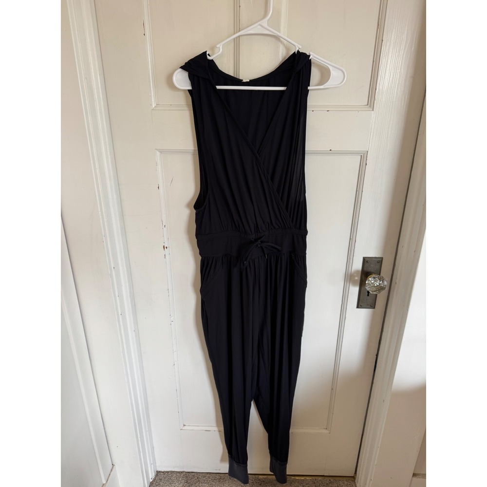 Fp Movement black‎ hooded jumpsuit